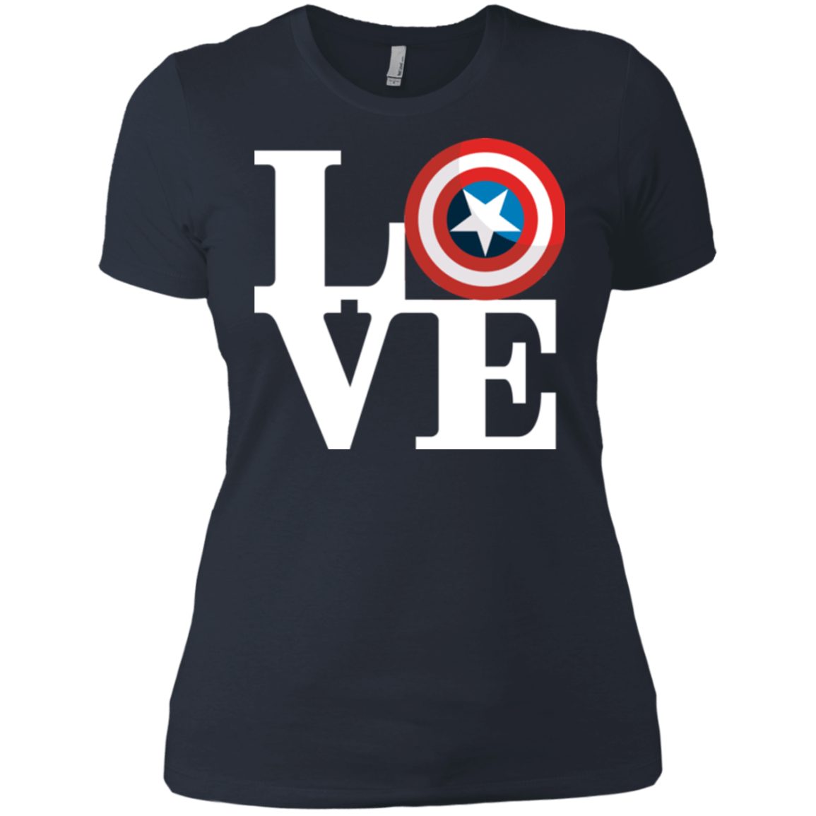 T-Shirts Indigo / X-Small Captain's Love Women's Premium T-Shirt