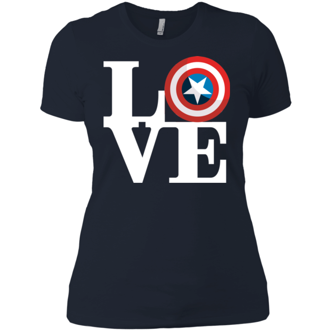 T-Shirts Midnight Navy / X-Small Captain's Love Women's Premium T-Shirt
