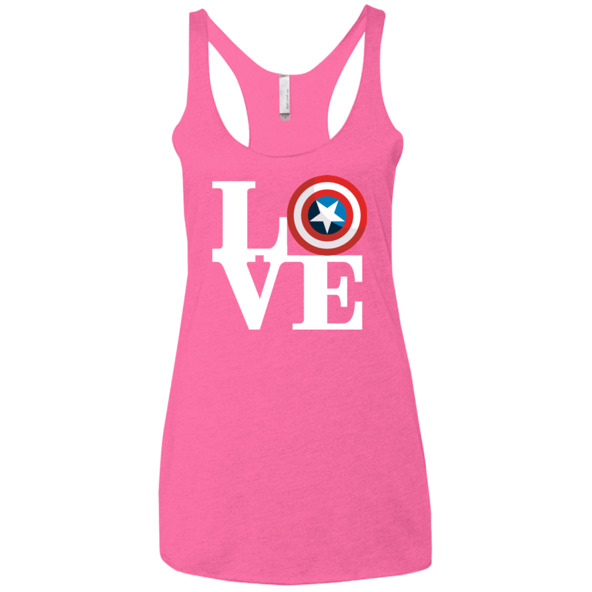 T-Shirts Vintage Pink / X-Small Captain's Love Women's Triblend Racerback Tank