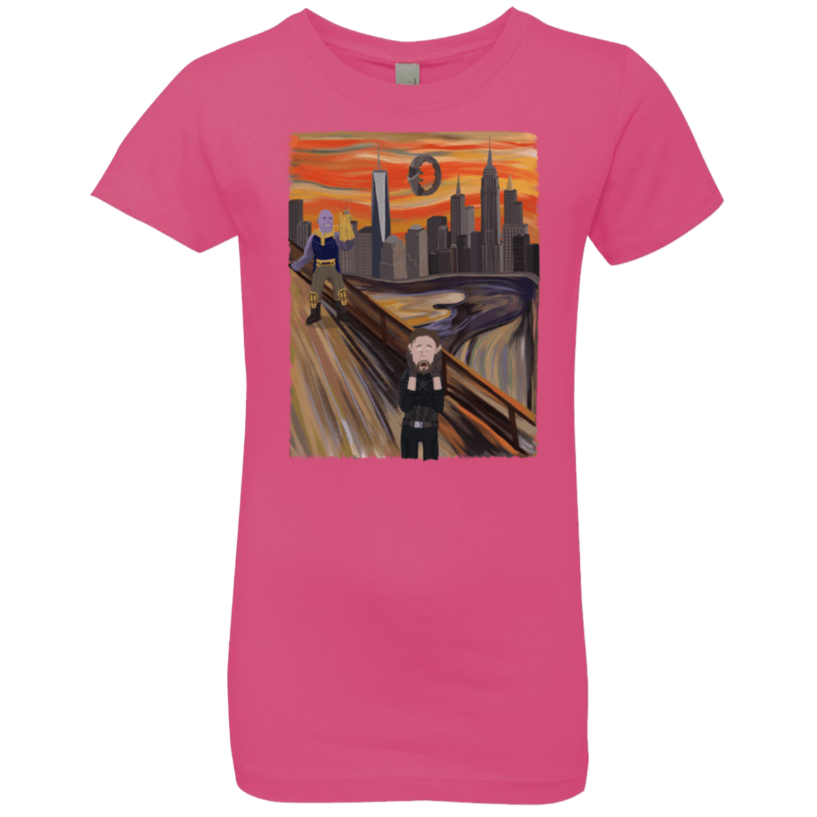 T-Shirts Hot Pink / YXS Captain Scream Girls Premium T-Shirt