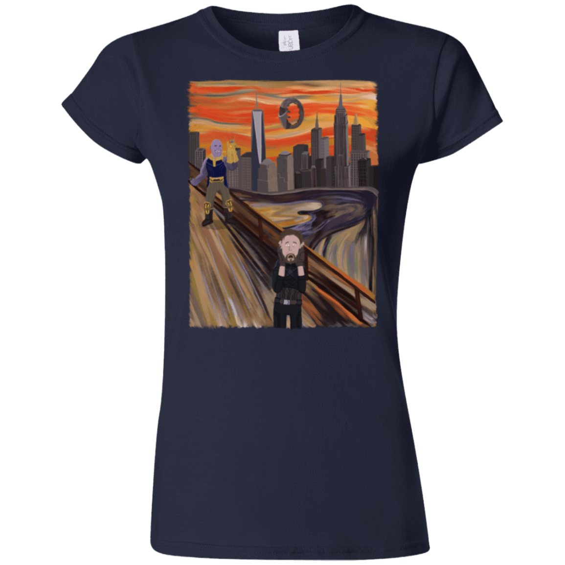 T-Shirts Navy / S Captain Scream Junior Slimmer-Fit T-Shirt