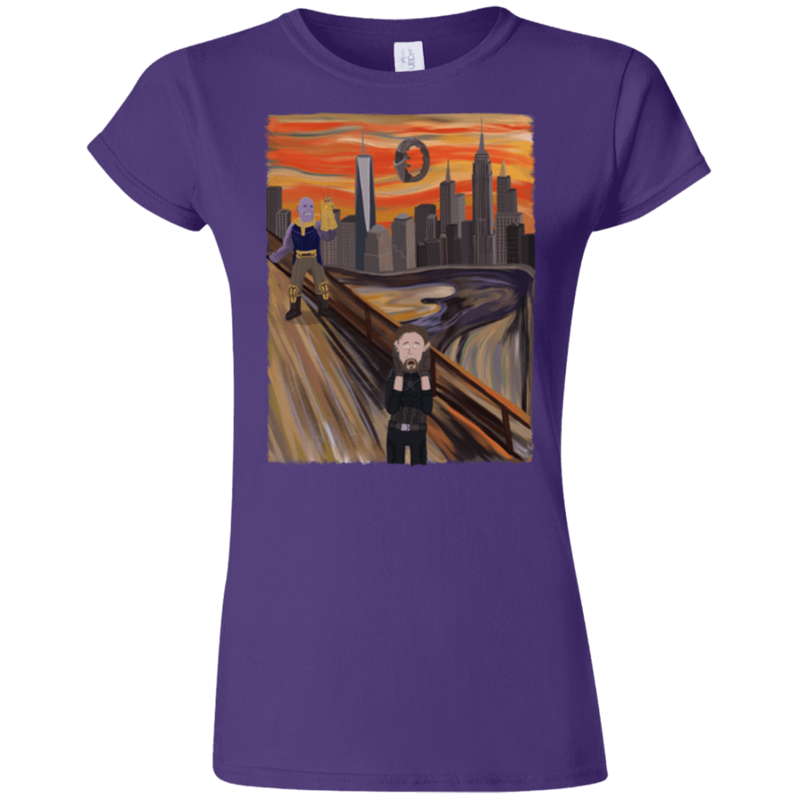 T-Shirts Purple / S Captain Scream Junior Slimmer-Fit T-Shirt