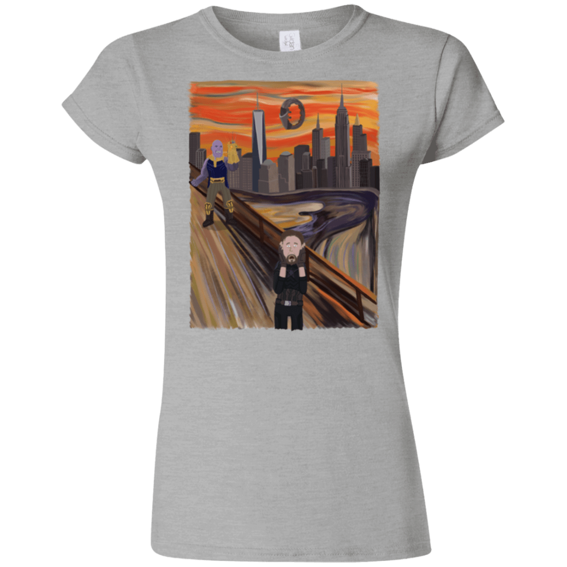 T-Shirts Sport Grey / S Captain Scream Junior Slimmer-Fit T-Shirt