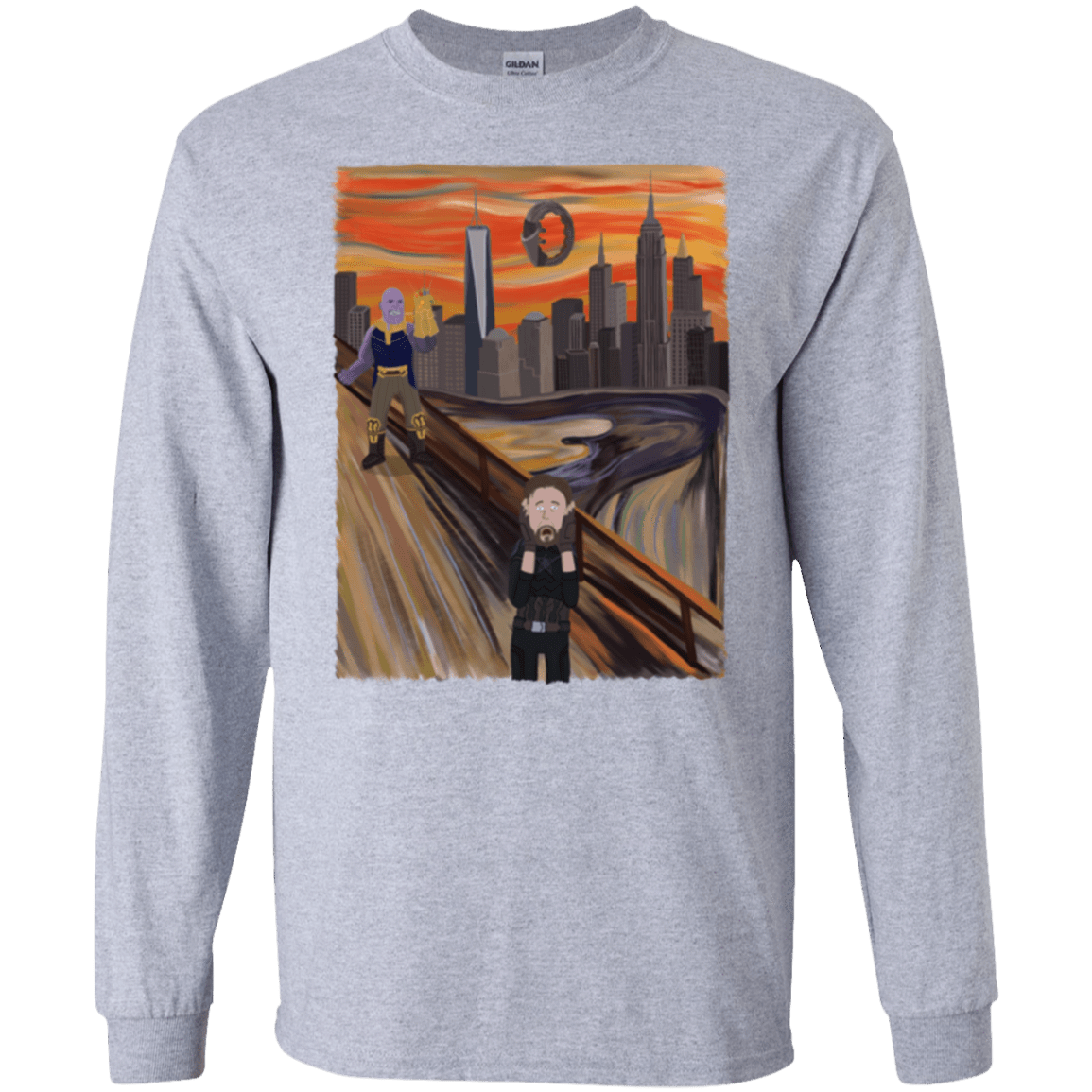 T-Shirts Sport Grey / S Captain Scream Men's Long Sleeve T-Shirt