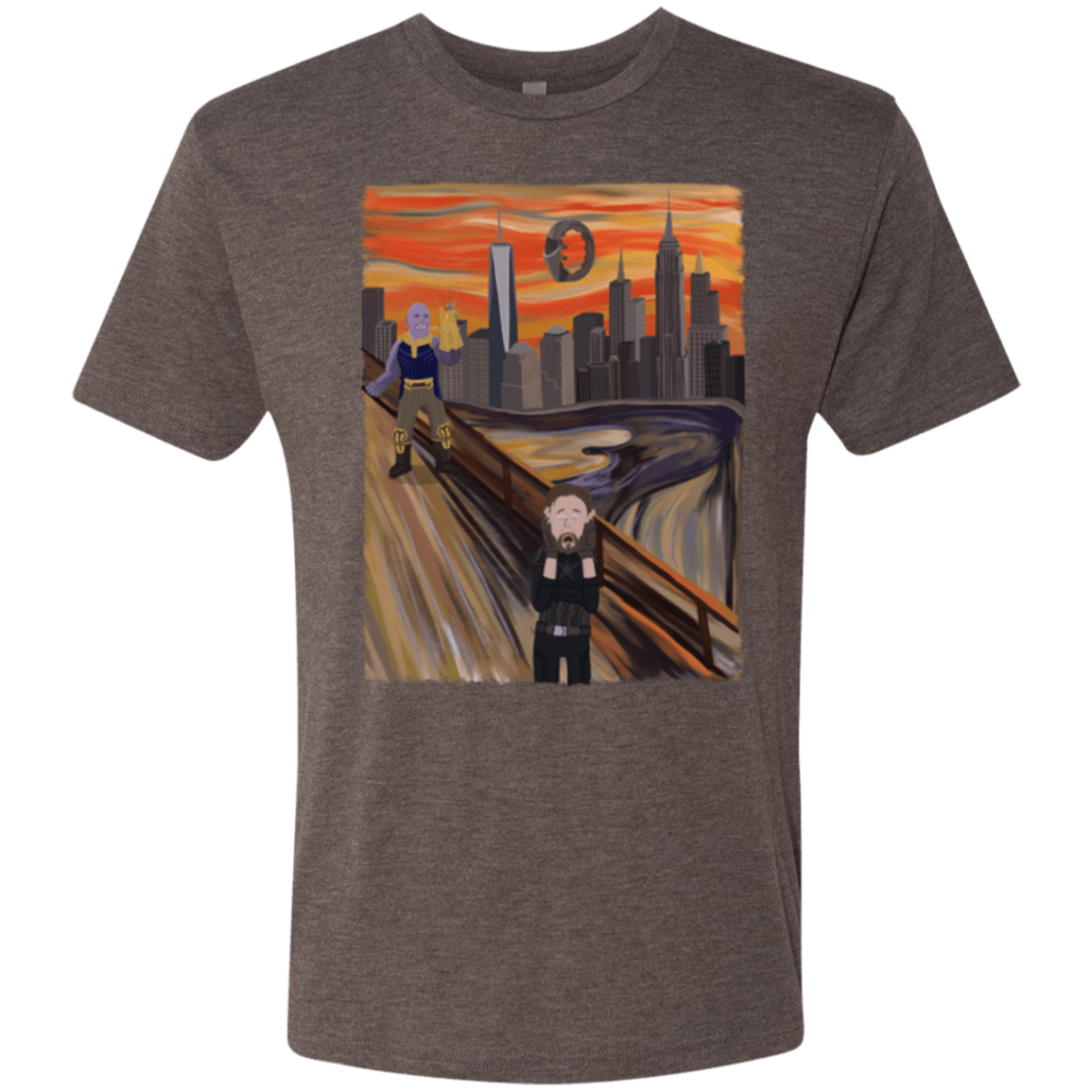 T-Shirts Macchiato / S Captain Scream Men's Triblend T-Shirt