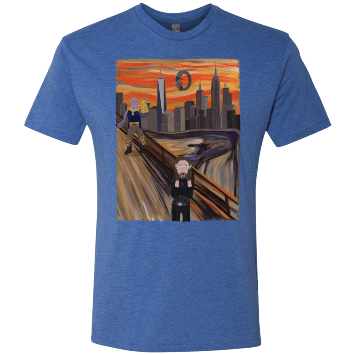 T-Shirts Vintage Royal / S Captain Scream Men's Triblend T-Shirt