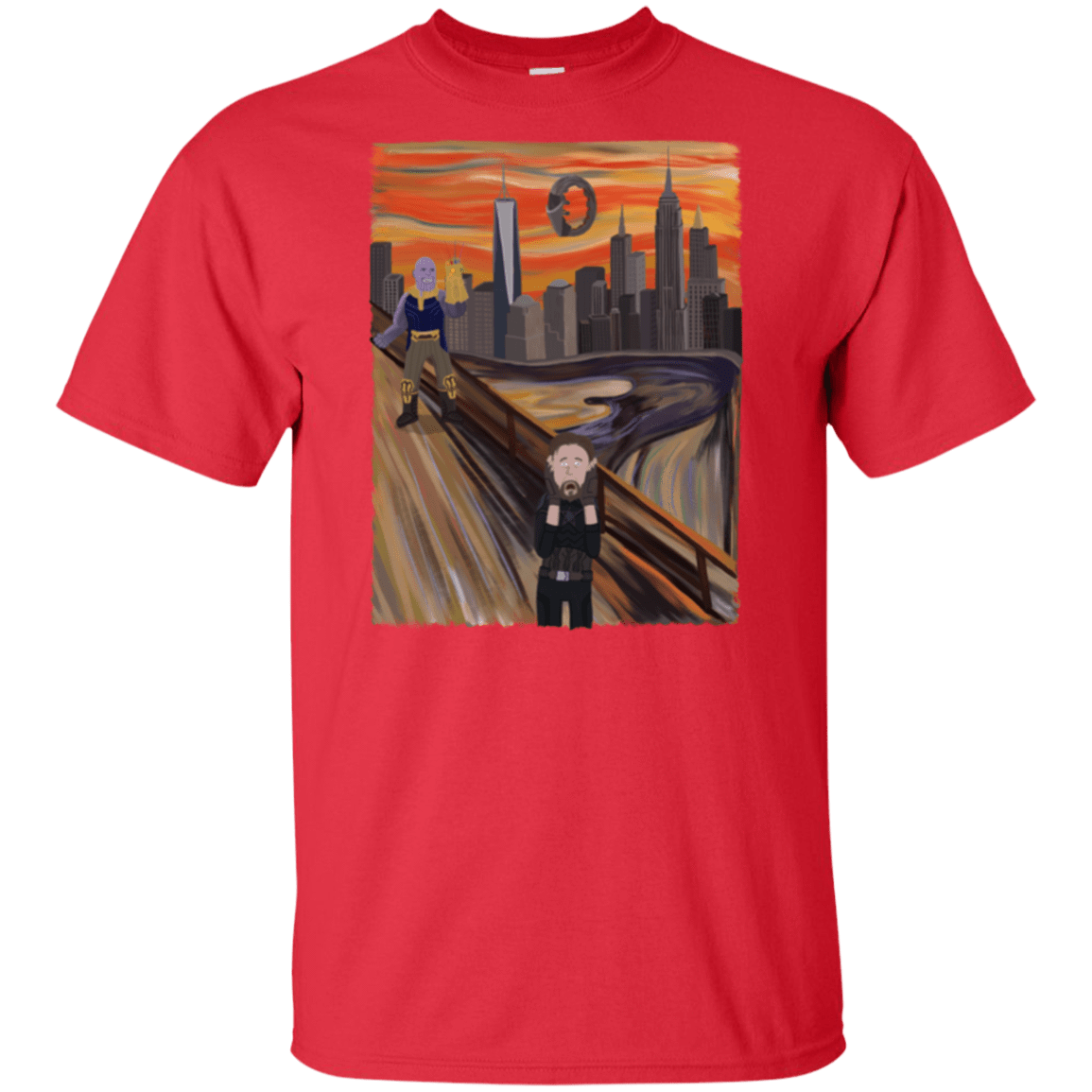 T-Shirts Red / XLT Captain Scream Tall T-Shirt