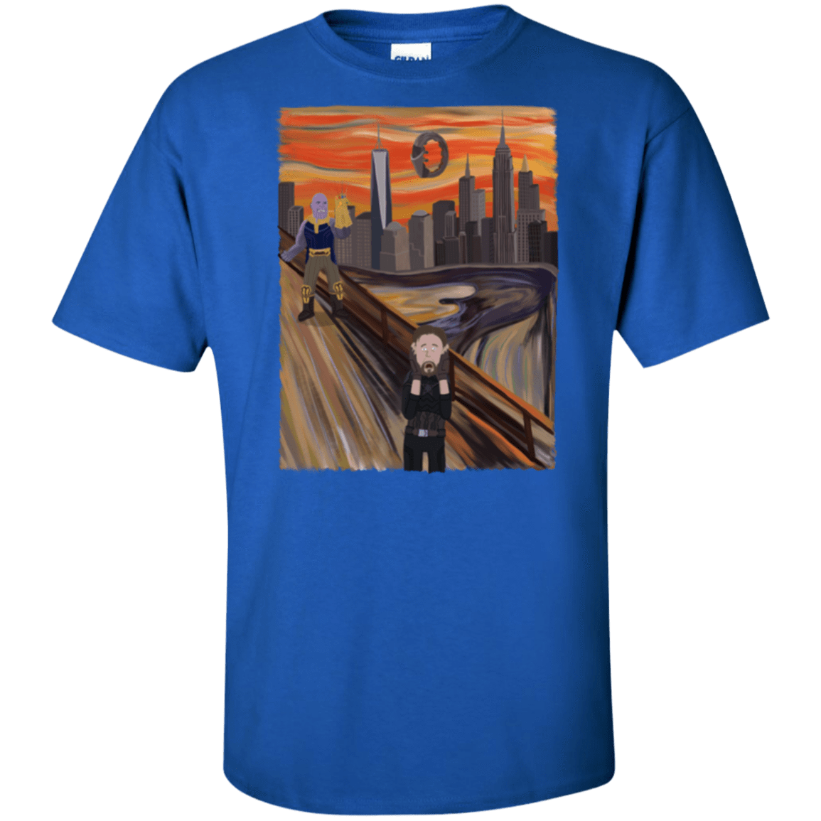 T-Shirts Royal / XLT Captain Scream Tall T-Shirt