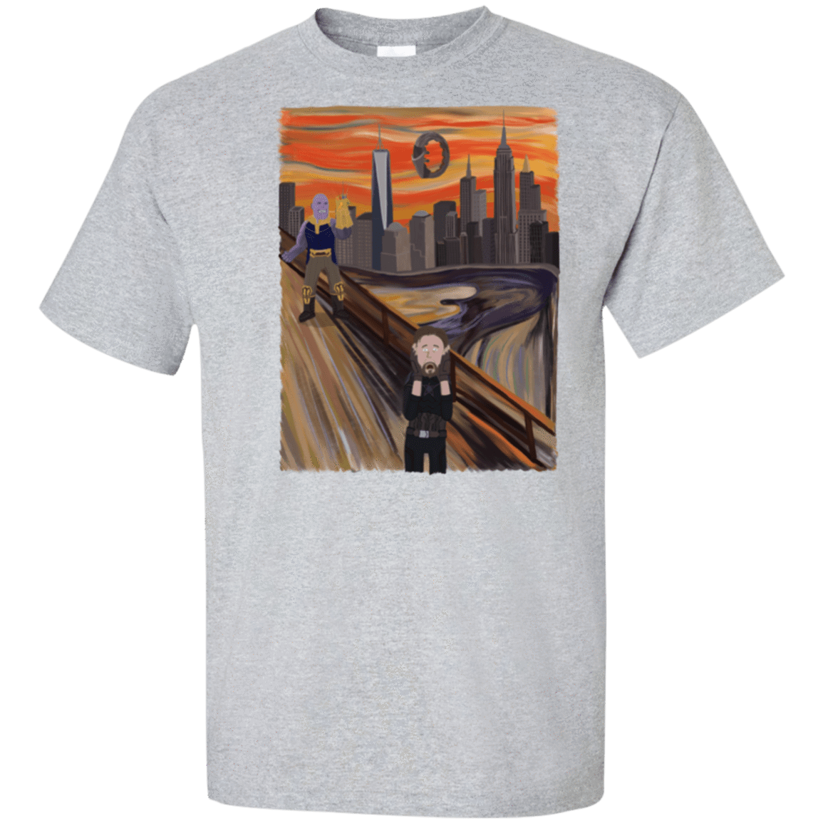 T-Shirts Sport Grey / XLT Captain Scream Tall T-Shirt