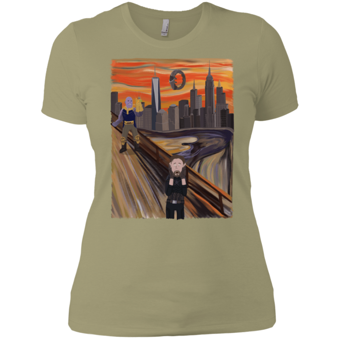T-Shirts Light Olive / X-Small Captain Scream Women's Premium T-Shirt