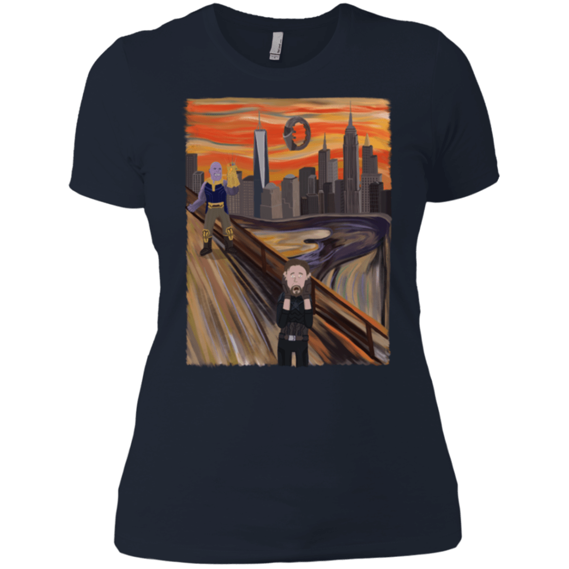 T-Shirts Midnight Navy / X-Small Captain Scream Women's Premium T-Shirt