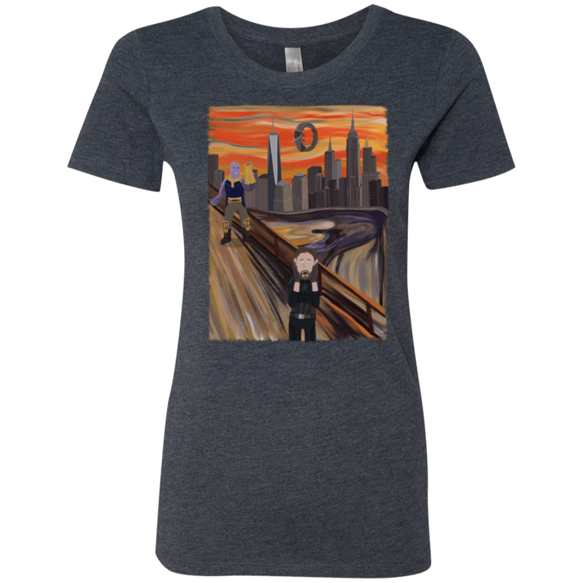 T-Shirts Vintage Navy / S Captain Scream Women's Triblend T-Shirt