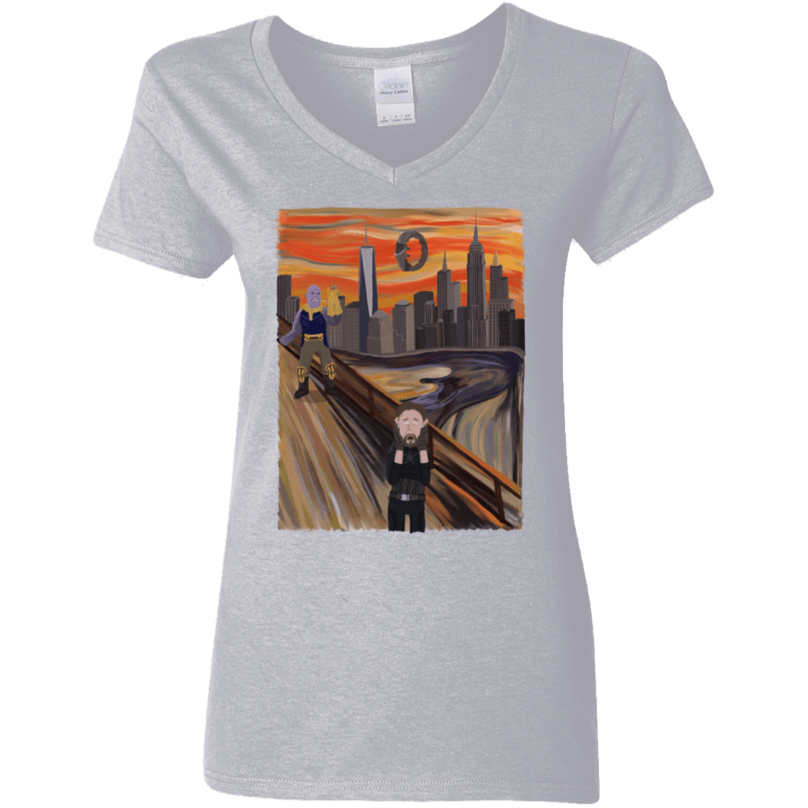 T-Shirts Sport Grey / S Captain Scream Women's V-Neck T-Shirt