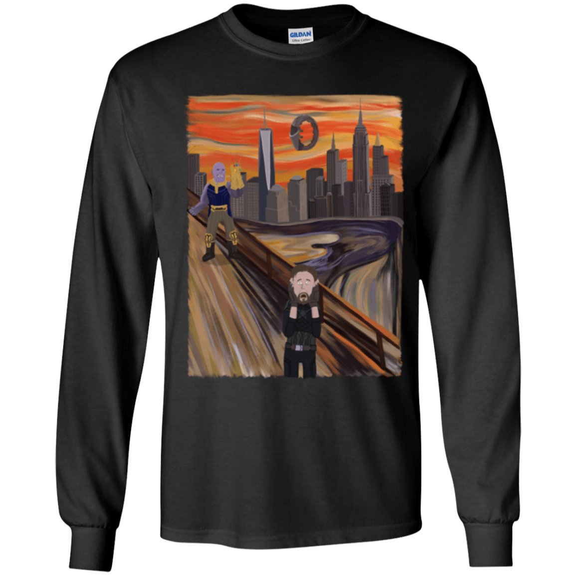 T-Shirts Black / YS Captain Scream Youth Long Sleeve T-Shirt