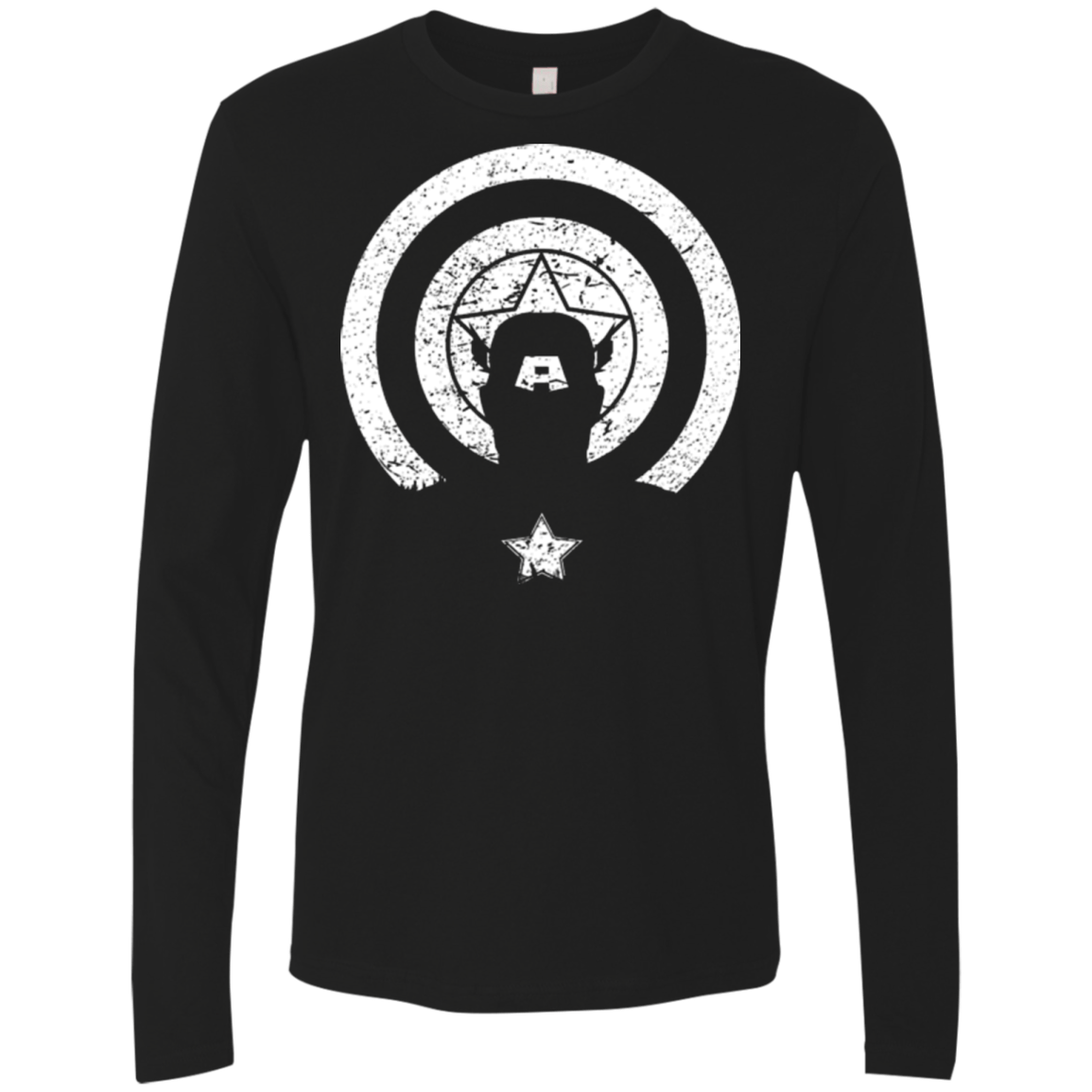 T-Shirts Black / Small Captain Shadow Men's Premium Long Sleeve