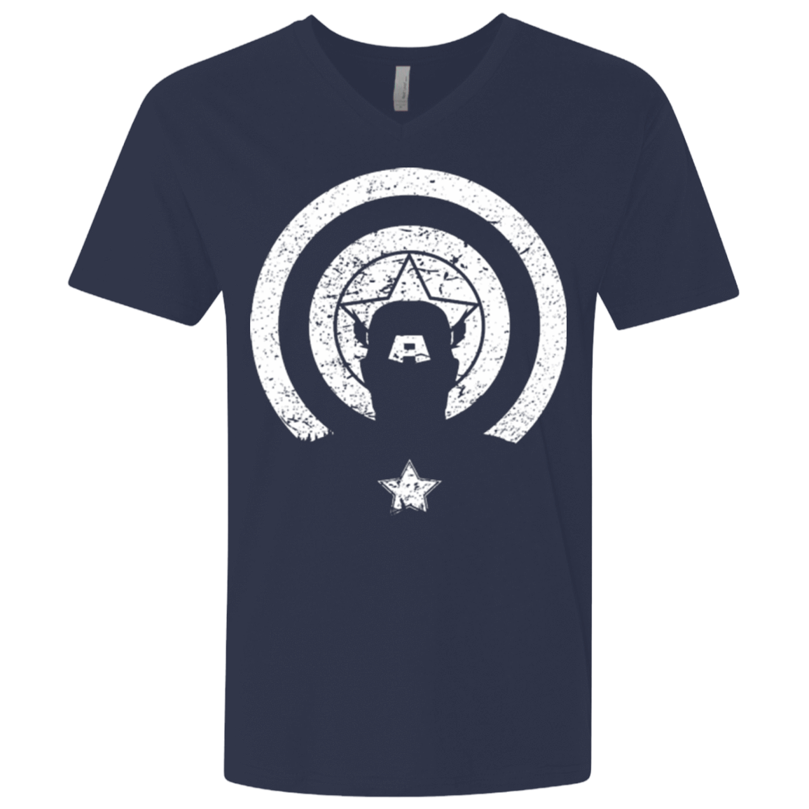 T-Shirts Midnight Navy / X-Small Captain Shadow Men's Premium V-Neck