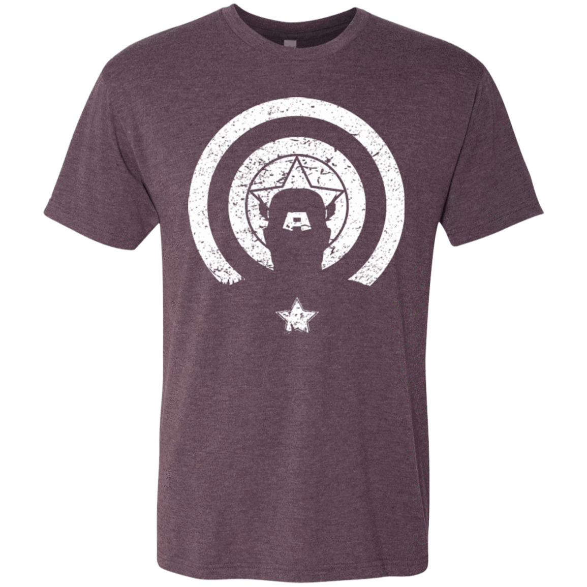 T-Shirts Vintage Purple / Small Captain Shadow Men's Triblend T-Shirt