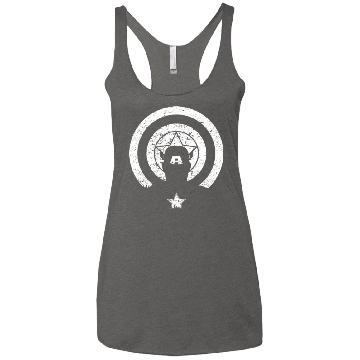 T-Shirts Premium Heather / X-Small Captain Shadow Women's Triblend Racerback Tank