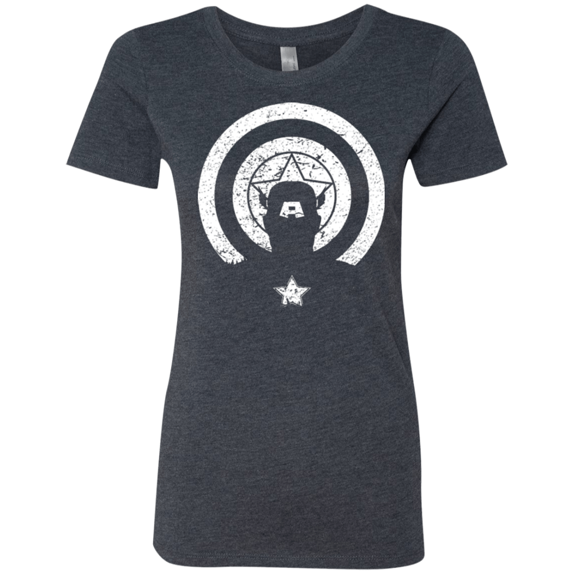 T-Shirts Vintage Navy / Small Captain Shadow Women's Triblend T-Shirt