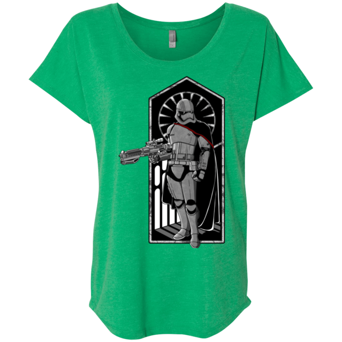 T-Shirts Envy / X-Small Captain Triblend Dolman Sleeve