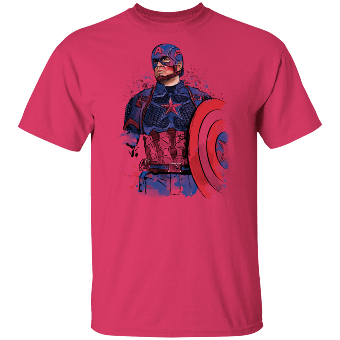 T-Shirts Heliconia / S Captain Watercolor T-Shirt