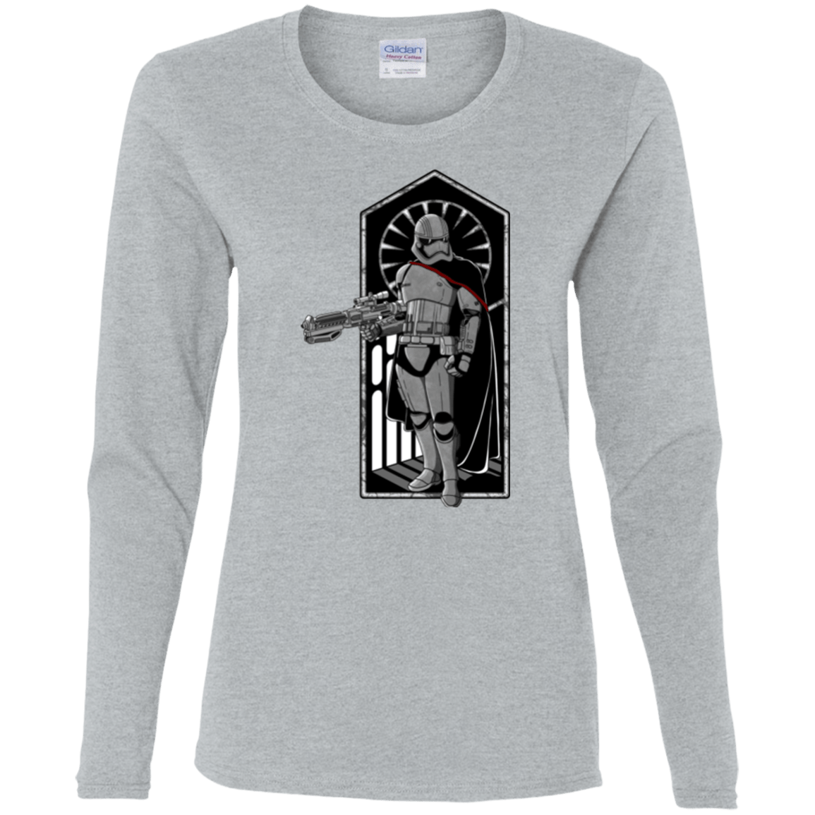 T-Shirts Sport Grey / S Captain Women's Long Sleeve T-Shirt