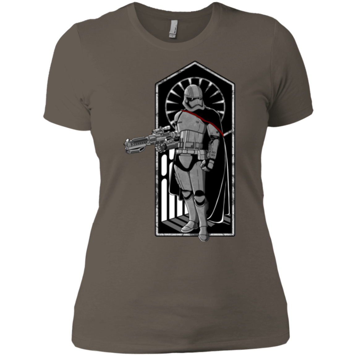 T-Shirts Warm Grey / X-Small Captain Women's Premium T-Shirt