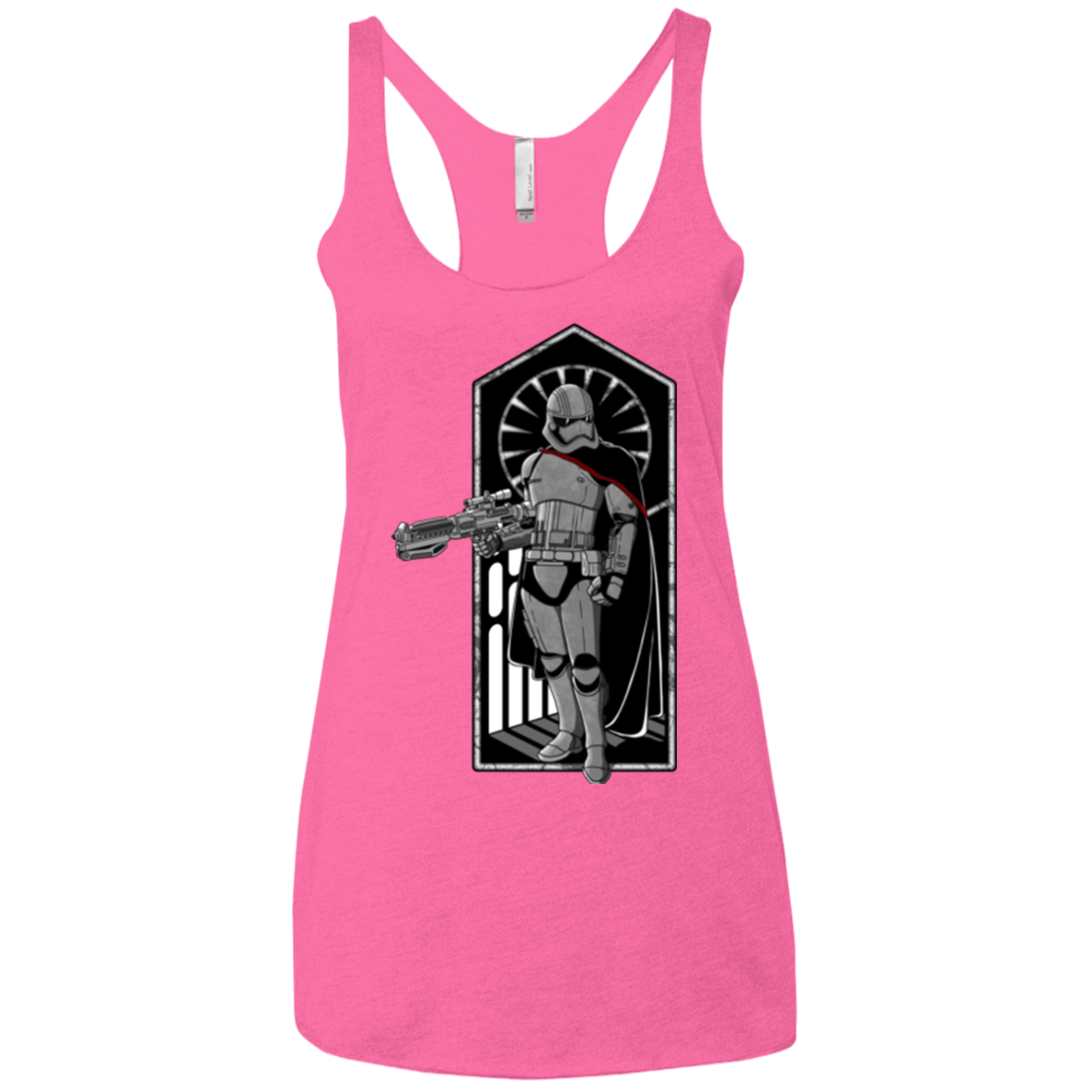 T-Shirts Vintage Pink / X-Small Captain Women's Triblend Racerback Tank