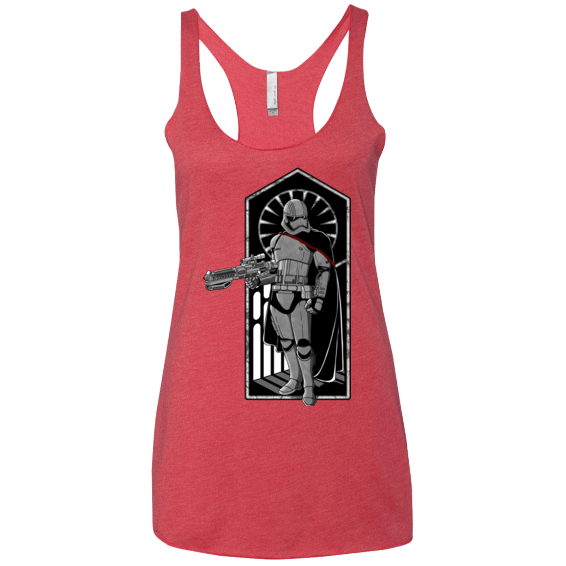 T-Shirts Vintage Red / X-Small Captain Women's Triblend Racerback Tank