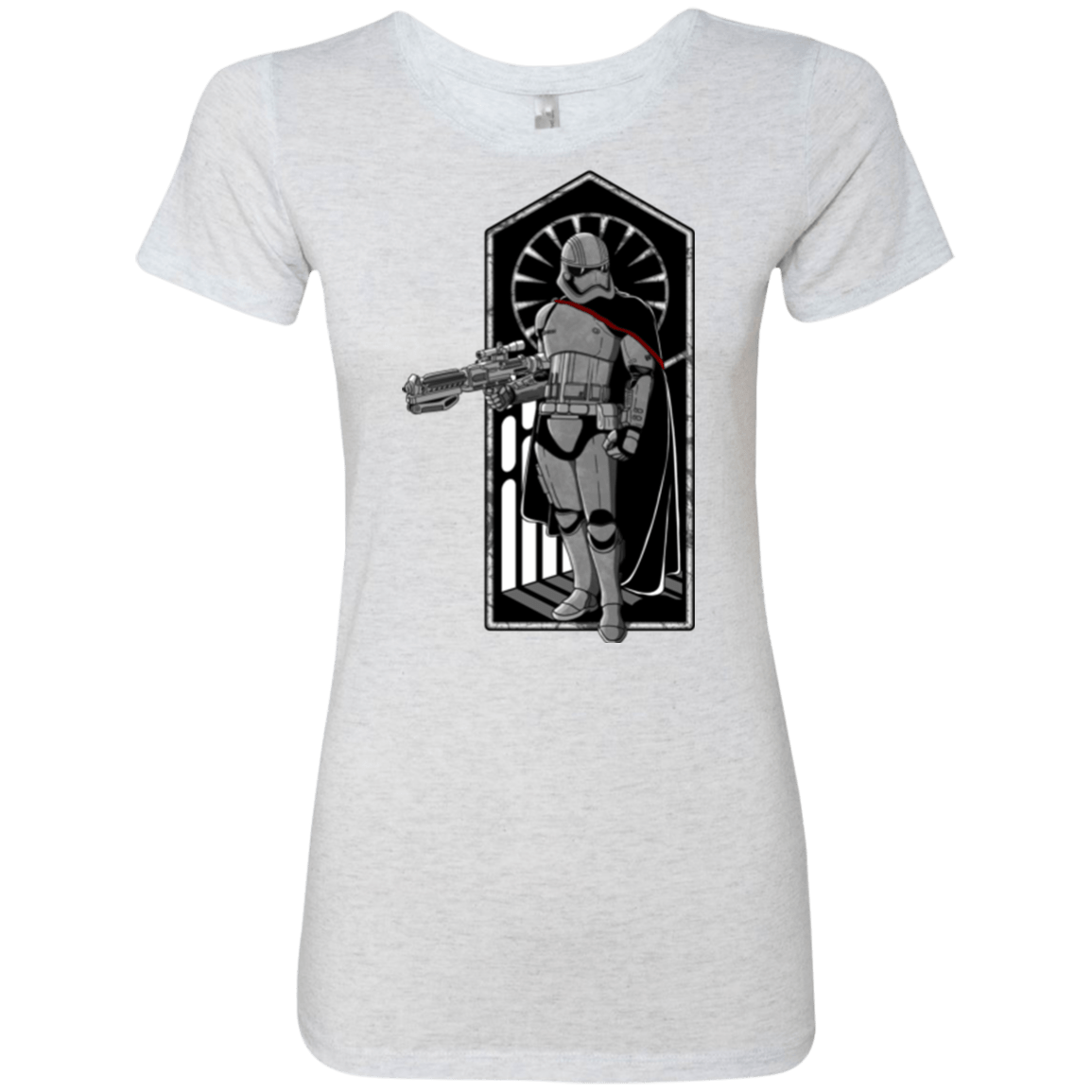 T-Shirts Heather White / S Captain Women's Triblend T-Shirt