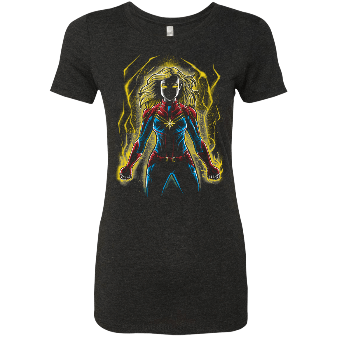 T-Shirts Vintage Black / S Captain Women's Triblend T-Shirt