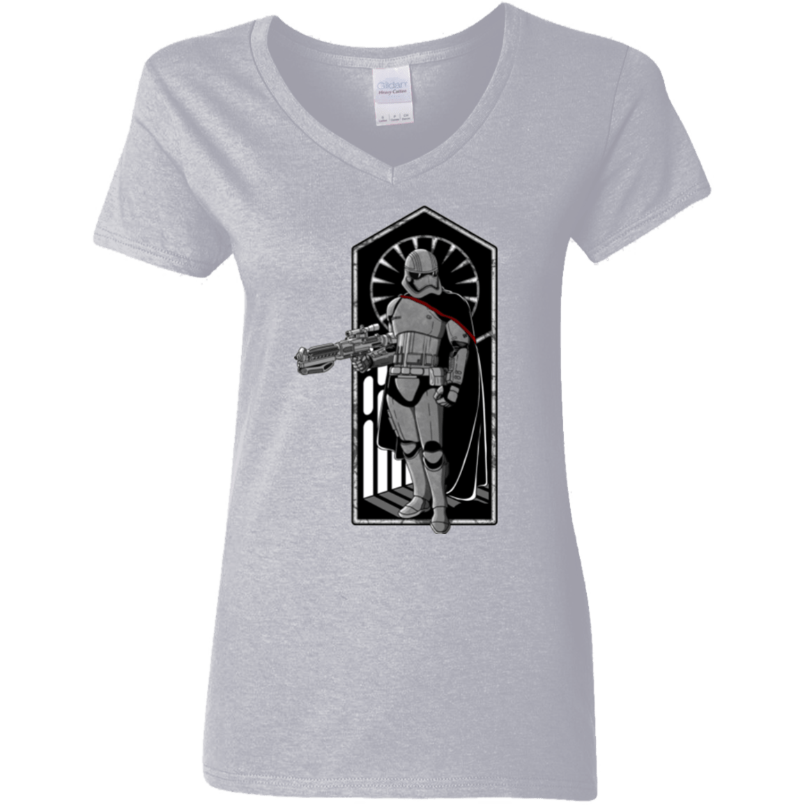 T-Shirts Sport Grey / S Captain Women's V-Neck T-Shirt