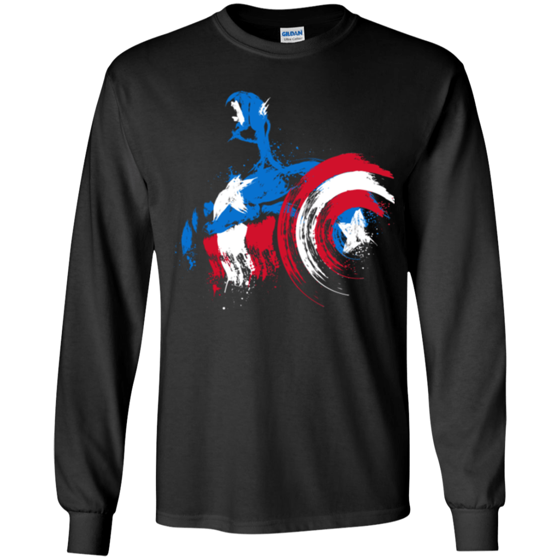 T-Shirts Black / YS Captain Youth Long Sleeve T-Shirt