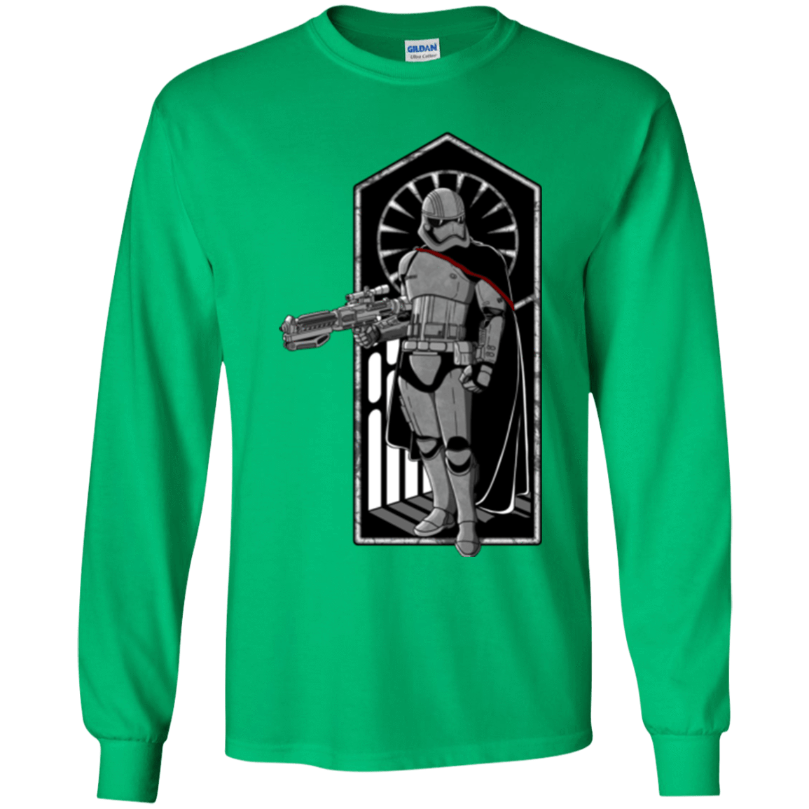 T-Shirts Irish Green / YS Captain Youth Long Sleeve T-Shirt