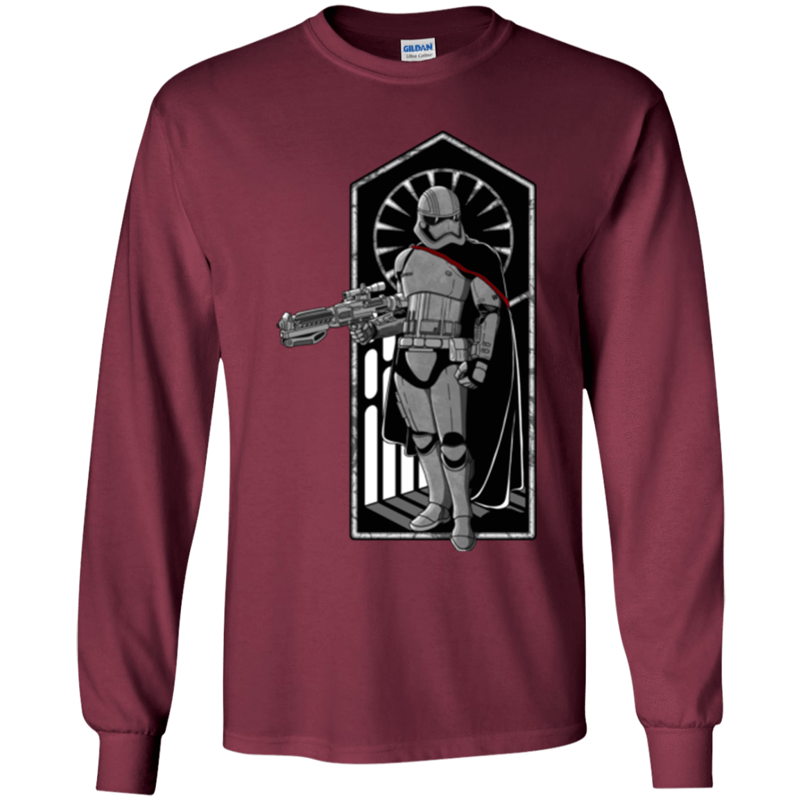 T-Shirts Maroon / YS Captain Youth Long Sleeve T-Shirt