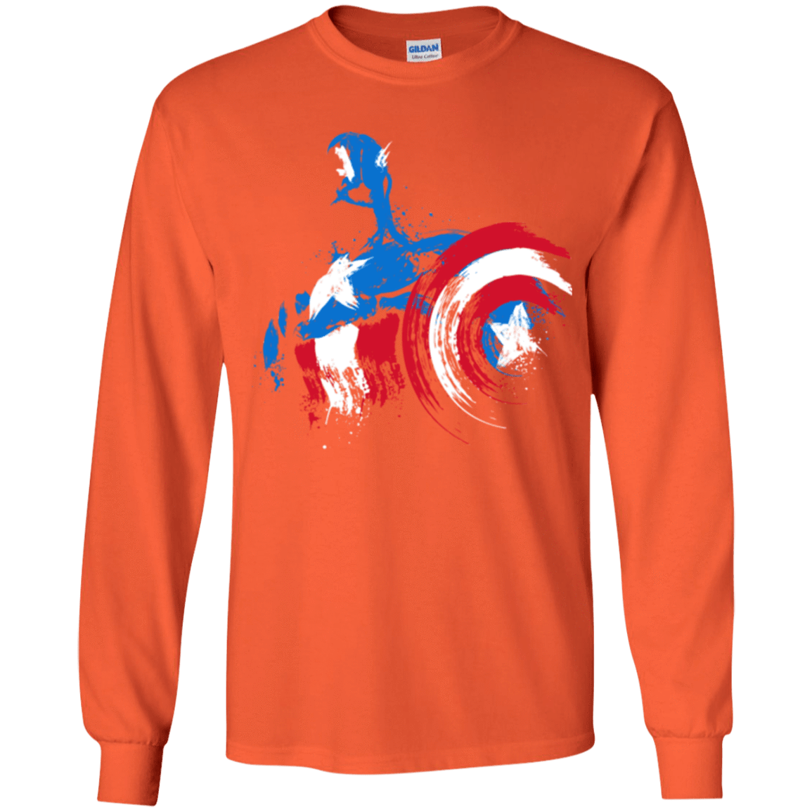 T-Shirts Orange / YS Captain Youth Long Sleeve T-Shirt
