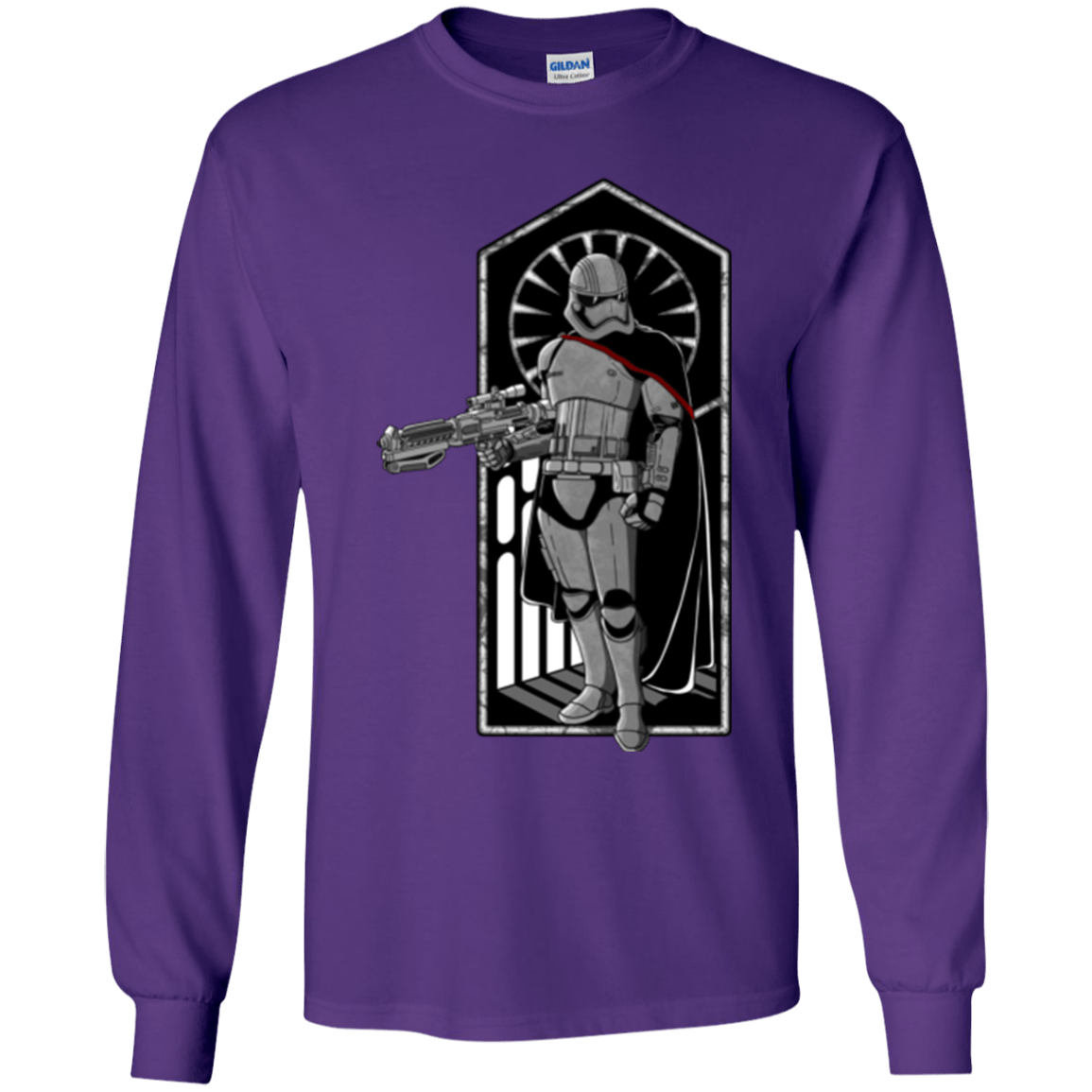 T-Shirts Purple / YS Captain Youth Long Sleeve T-Shirt
