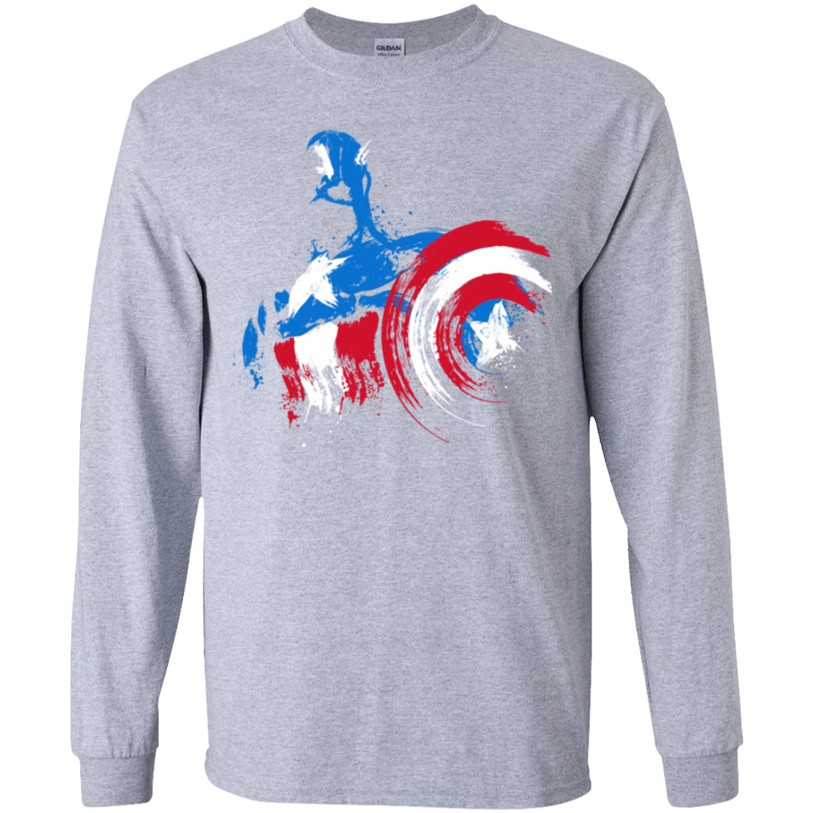 T-Shirts Sport Grey / YS Captain Youth Long Sleeve T-Shirt