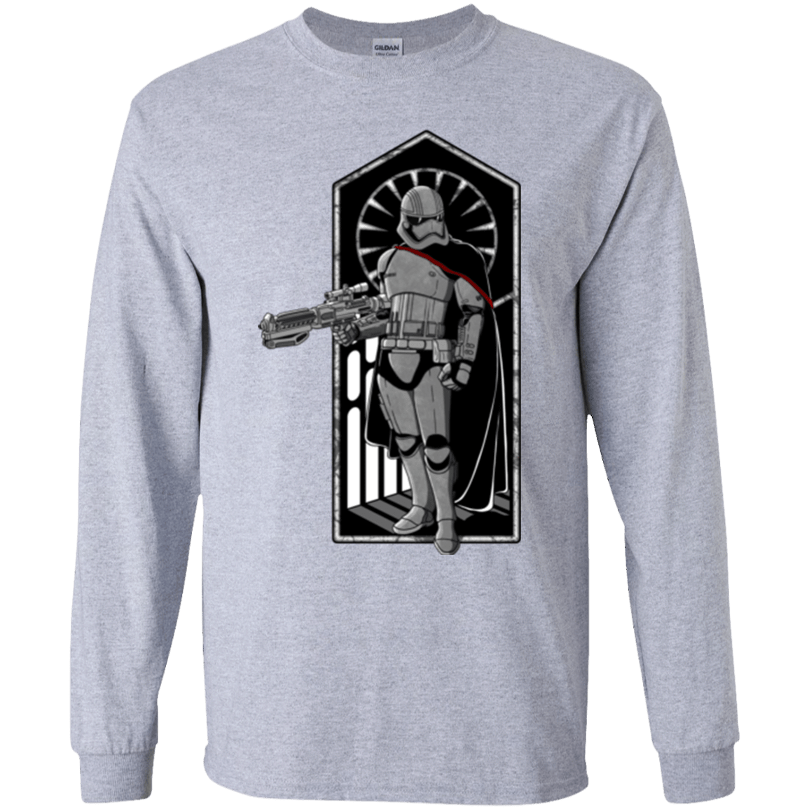 T-Shirts Sport Grey / YS Captain Youth Long Sleeve T-Shirt