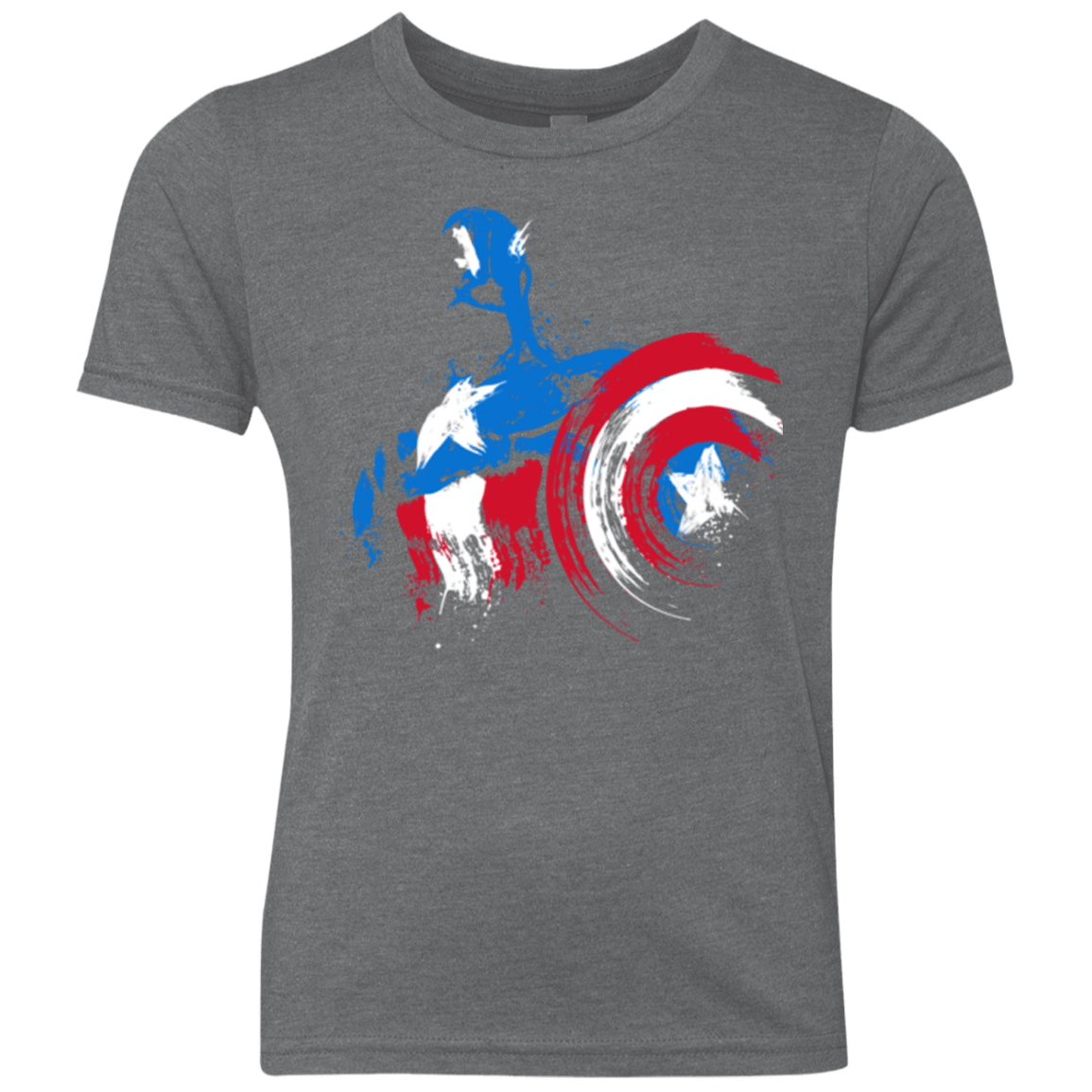 T-Shirts Premium Heather / YXS Captain Youth Triblend T-Shirt