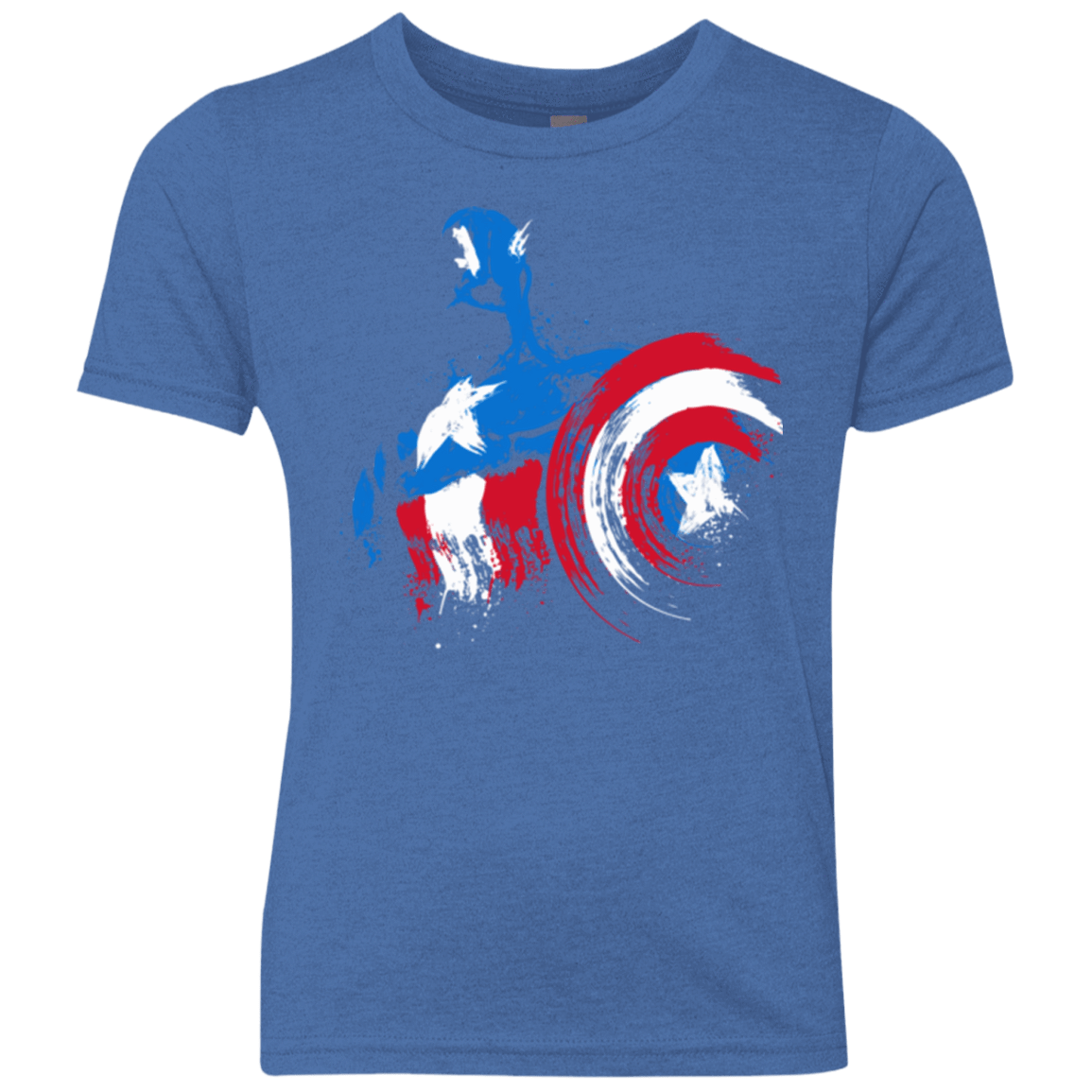 T-Shirts Vintage Royal / YXS Captain Youth Triblend T-Shirt