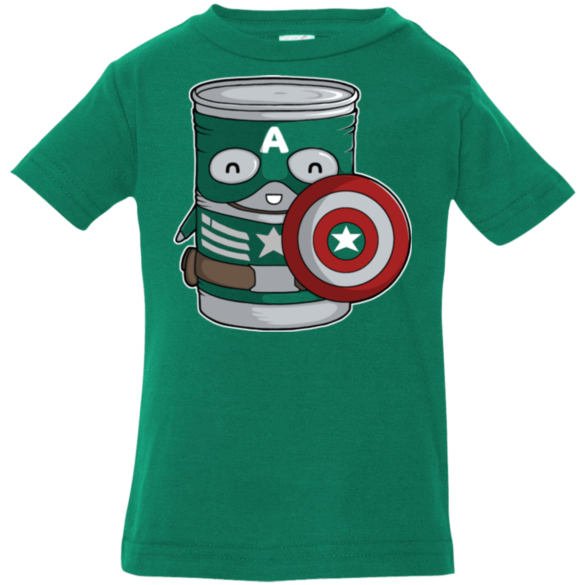 T-Shirts Kelly / 6 Months CapTin America Infant Premium T-Shirt