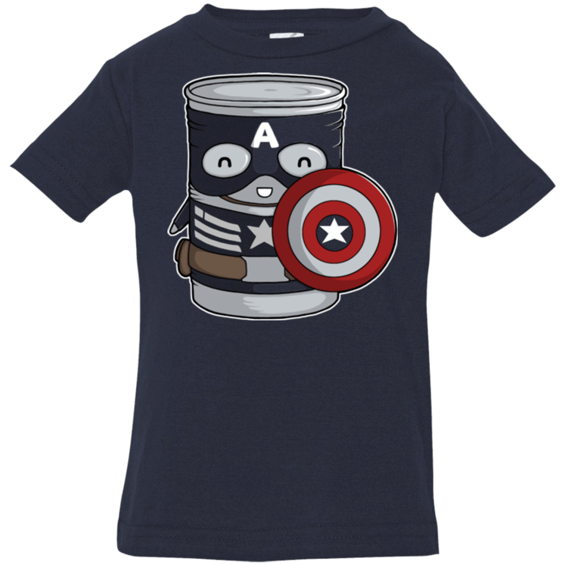 T-Shirts Navy / 6 Months CapTin America Infant Premium T-Shirt