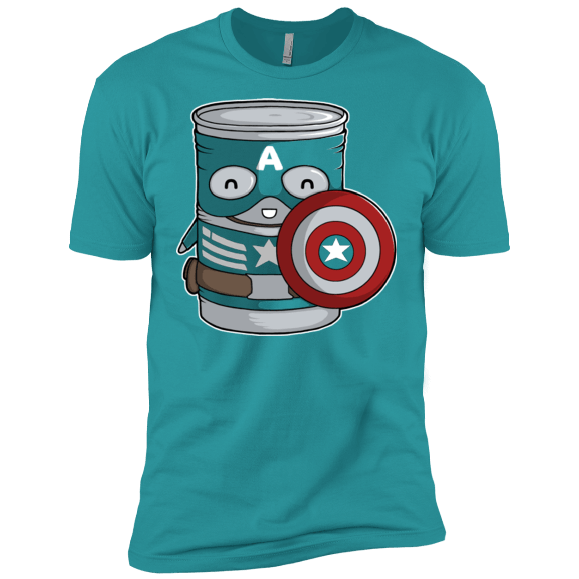 T-Shirts Tahiti Blue / X-Small CapTin America Men's Premium T-Shirt