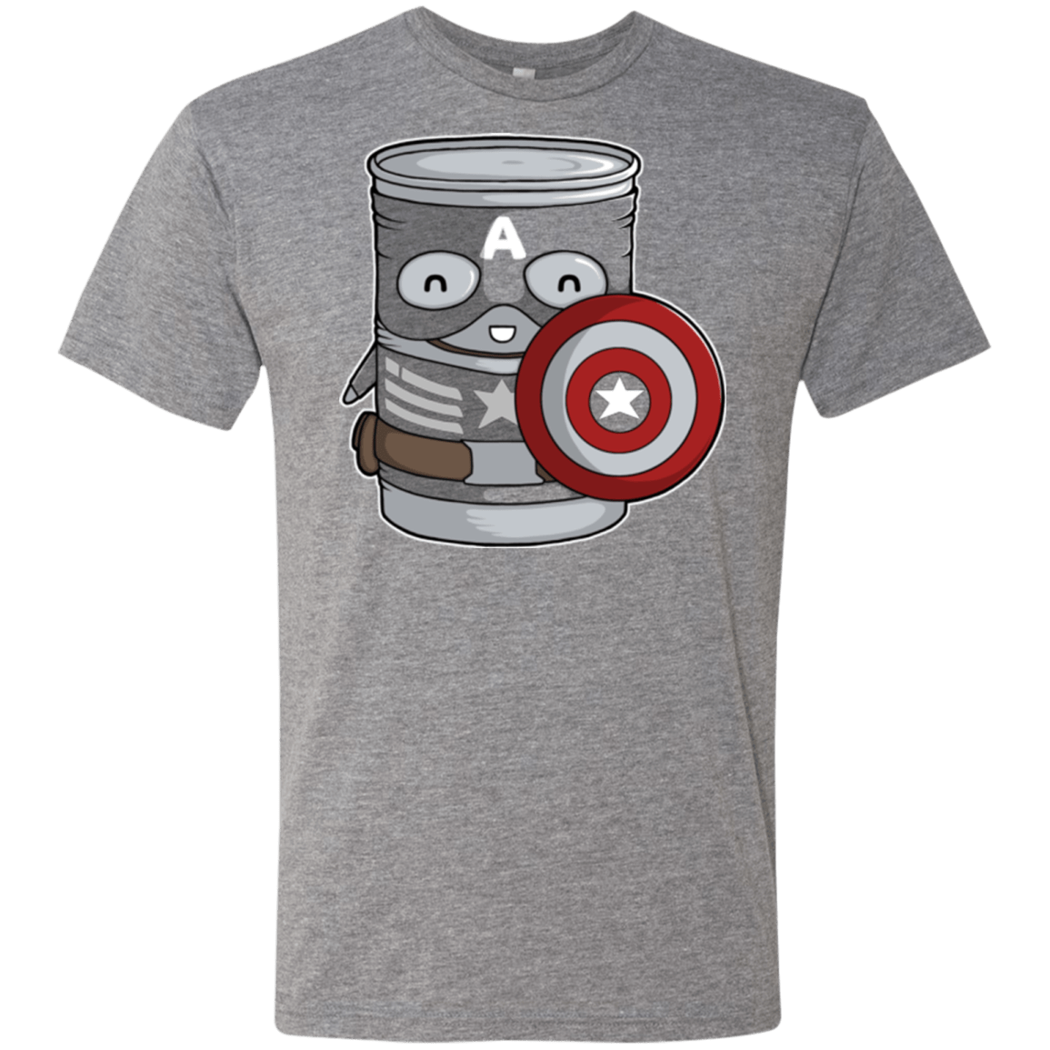 T-Shirts Premium Heather / Small CapTin America Men's Triblend T-Shirt