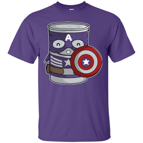 T-Shirts Purple / Small CapTin America T-Shirt