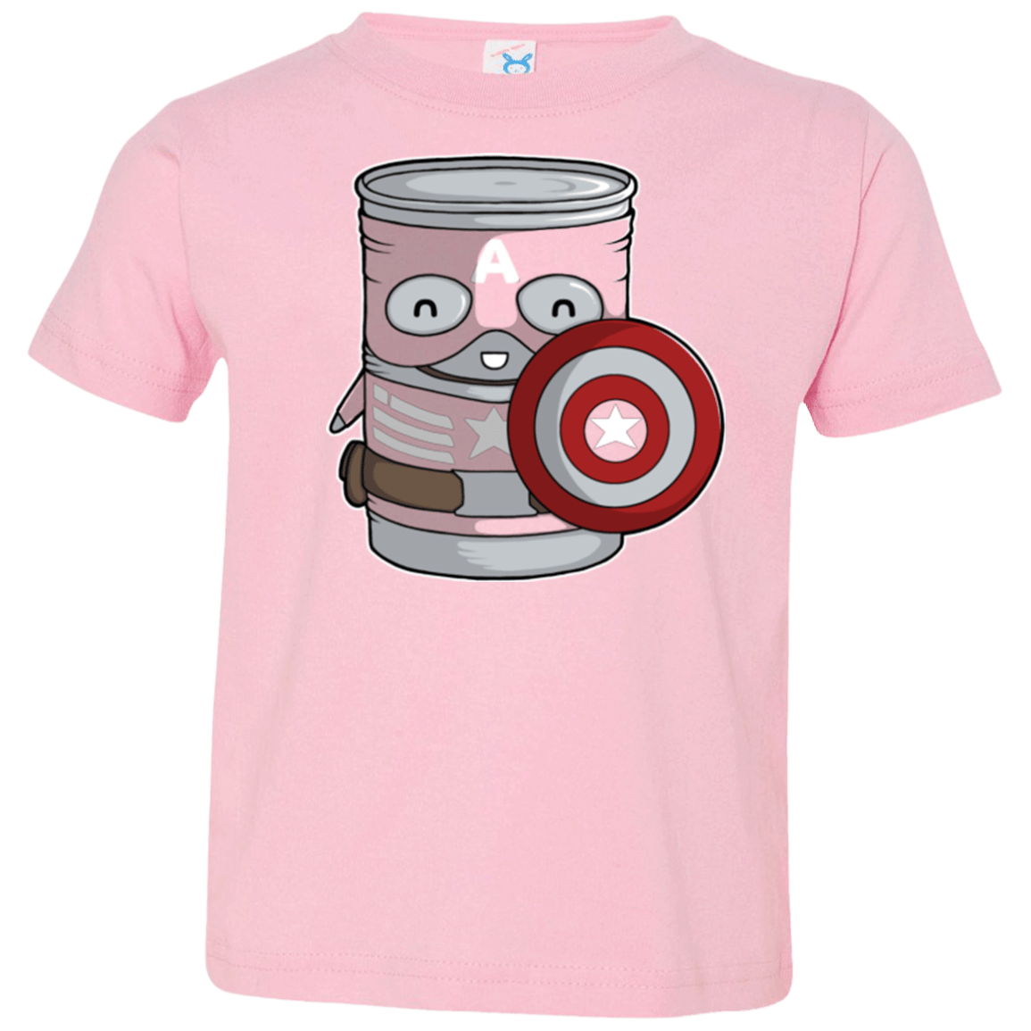 T-Shirts Pink / 2T CapTin America Toddler Premium T-Shirt