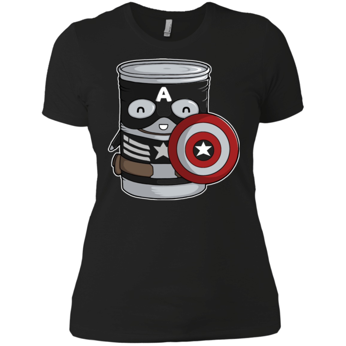 T-Shirts Black / X-Small CapTin America Women's Premium T-Shirt
