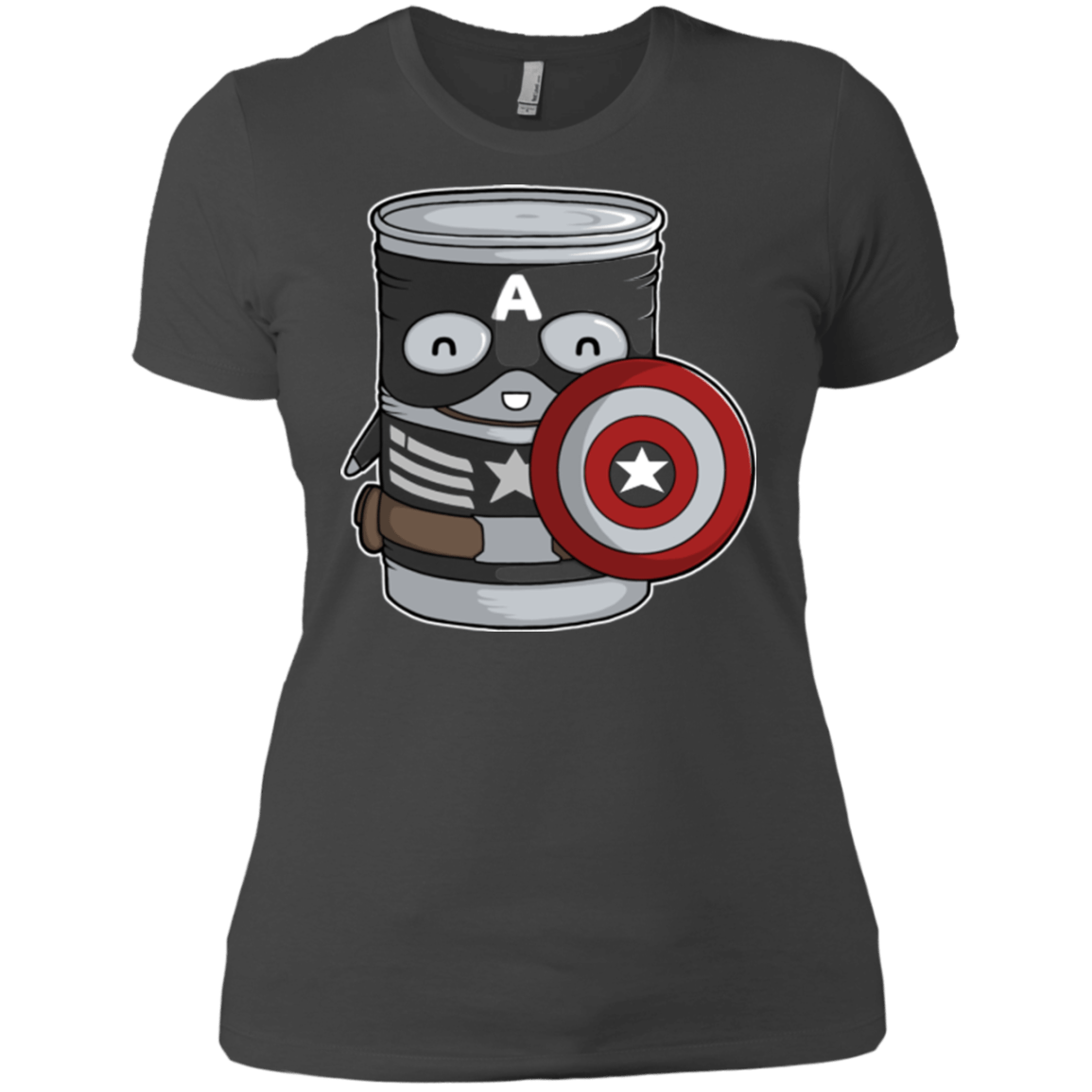 T-Shirts Heavy Metal / X-Small CapTin America Women's Premium T-Shirt