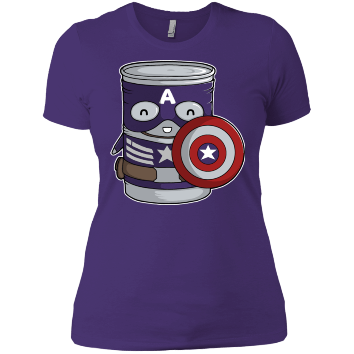 T-Shirts Purple / X-Small CapTin America Women's Premium T-Shirt